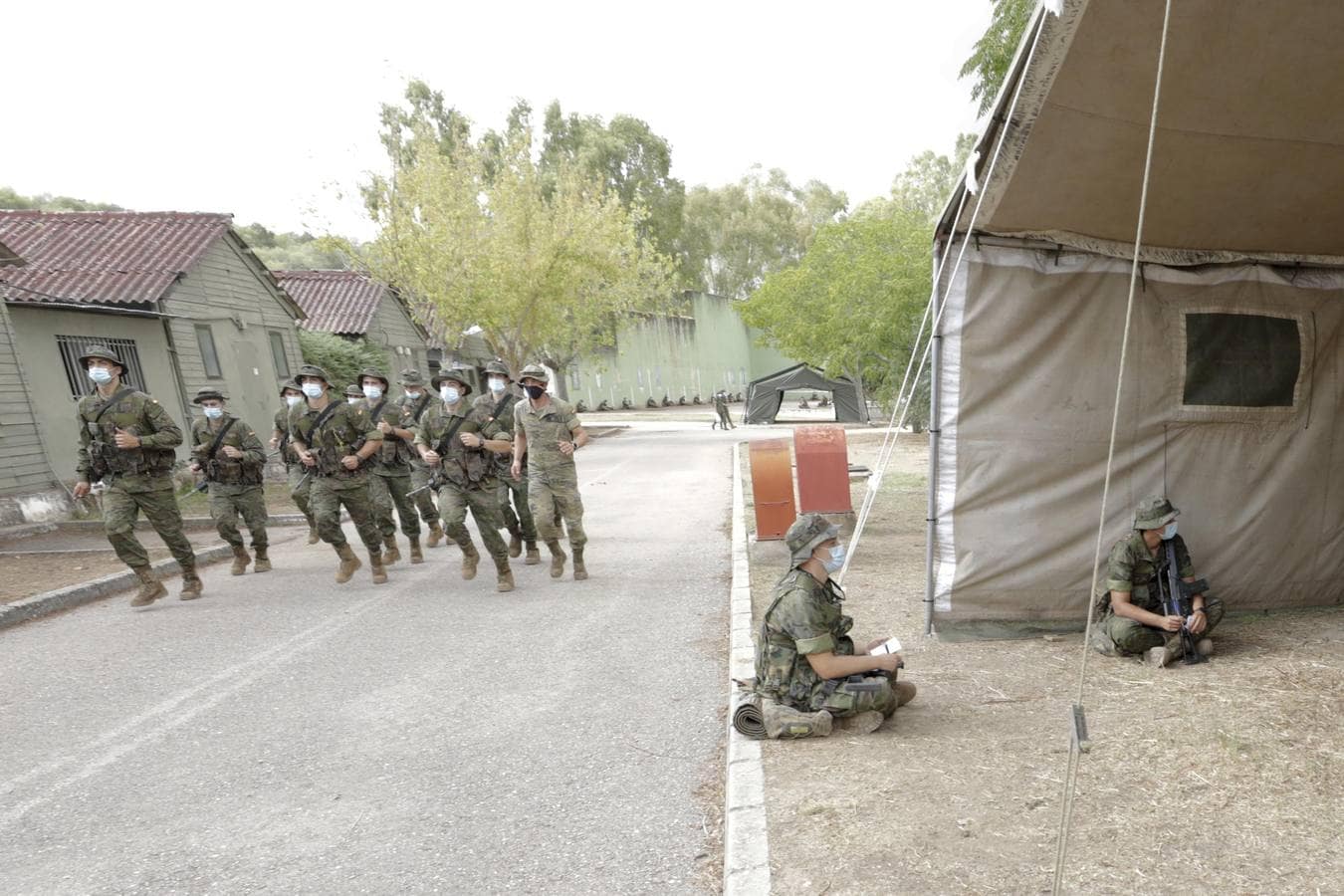 Maniobras de militares 