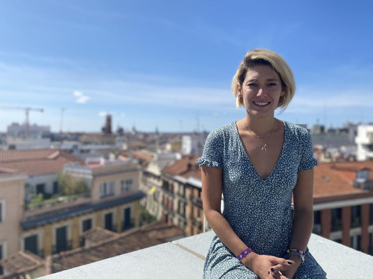 Elena Ruiz nació en Badajoz en 1991, donde vivía antes de trasladarse a Madrid este mes. 