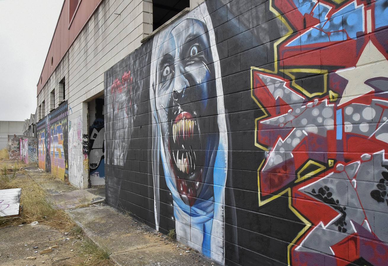 Vista general del antiguo matadero municipal de Badajoz