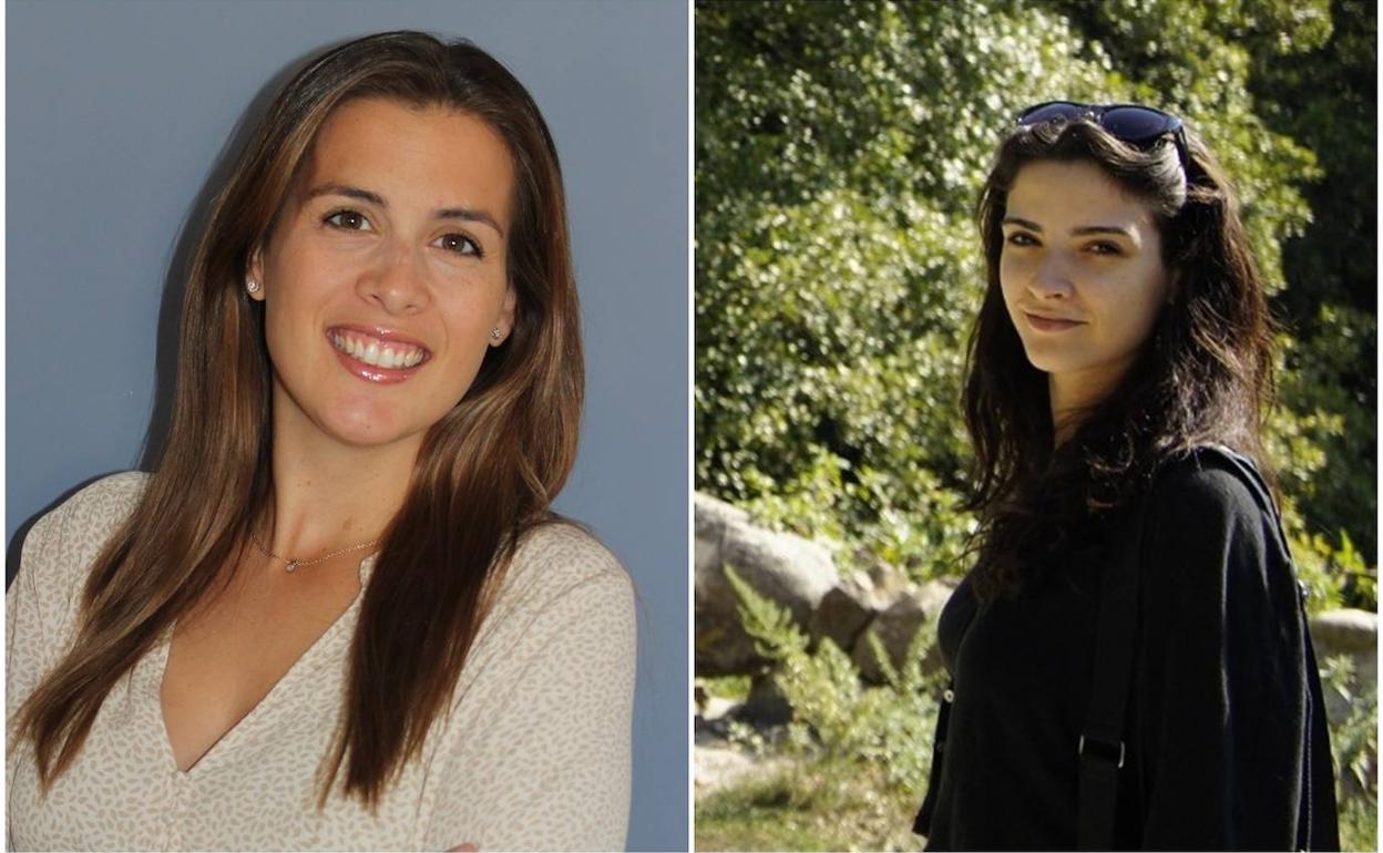 Sara López y Belén Macías, ambas naturales de Almendralejo.