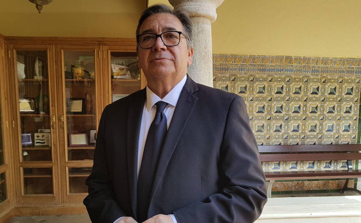 José María Ramírez, alcalde de Almendralejo. 