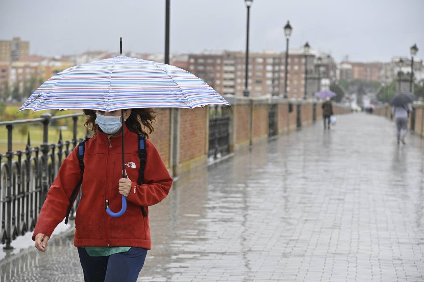 Lluvia en Badajoz