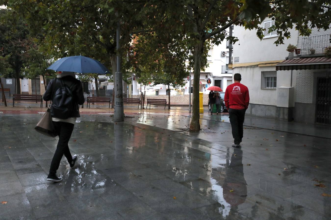 Lluvia en Mérida