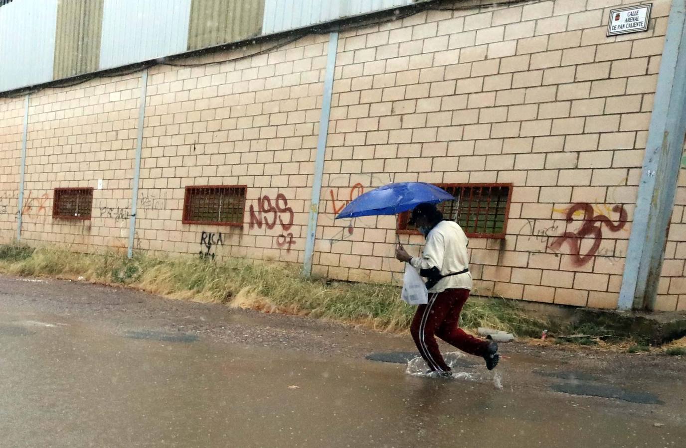 Lluvia en Mérida