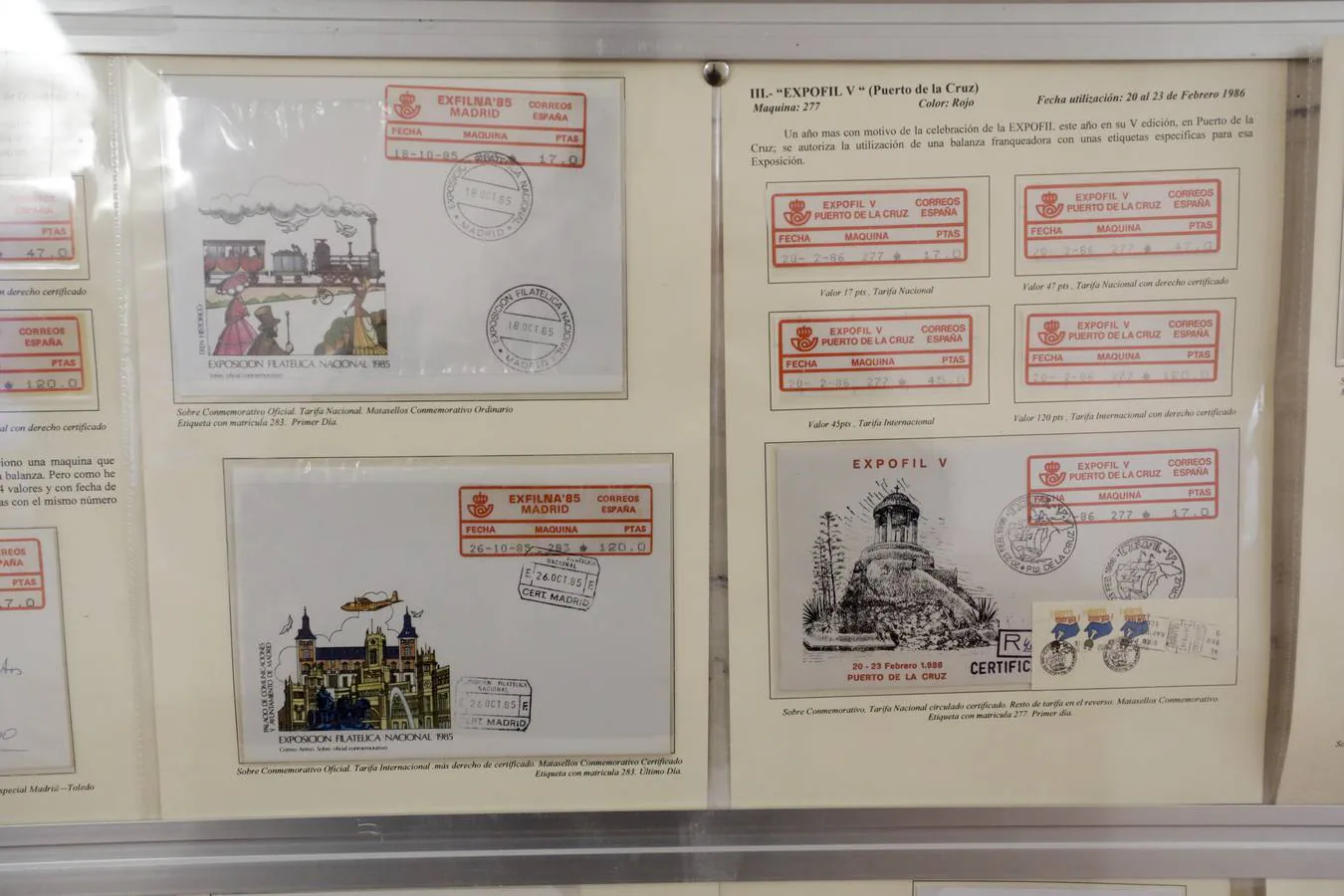 13 colecciones de sellos de la 58 Exposición Filatélica Nacional 
