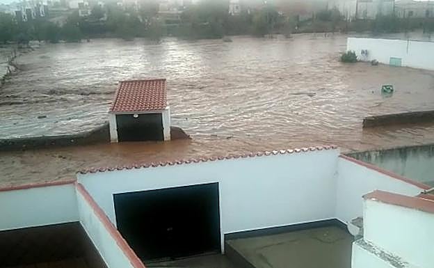 Alerta amarilla por lluvias y viento hasta el viernes en Extremadura