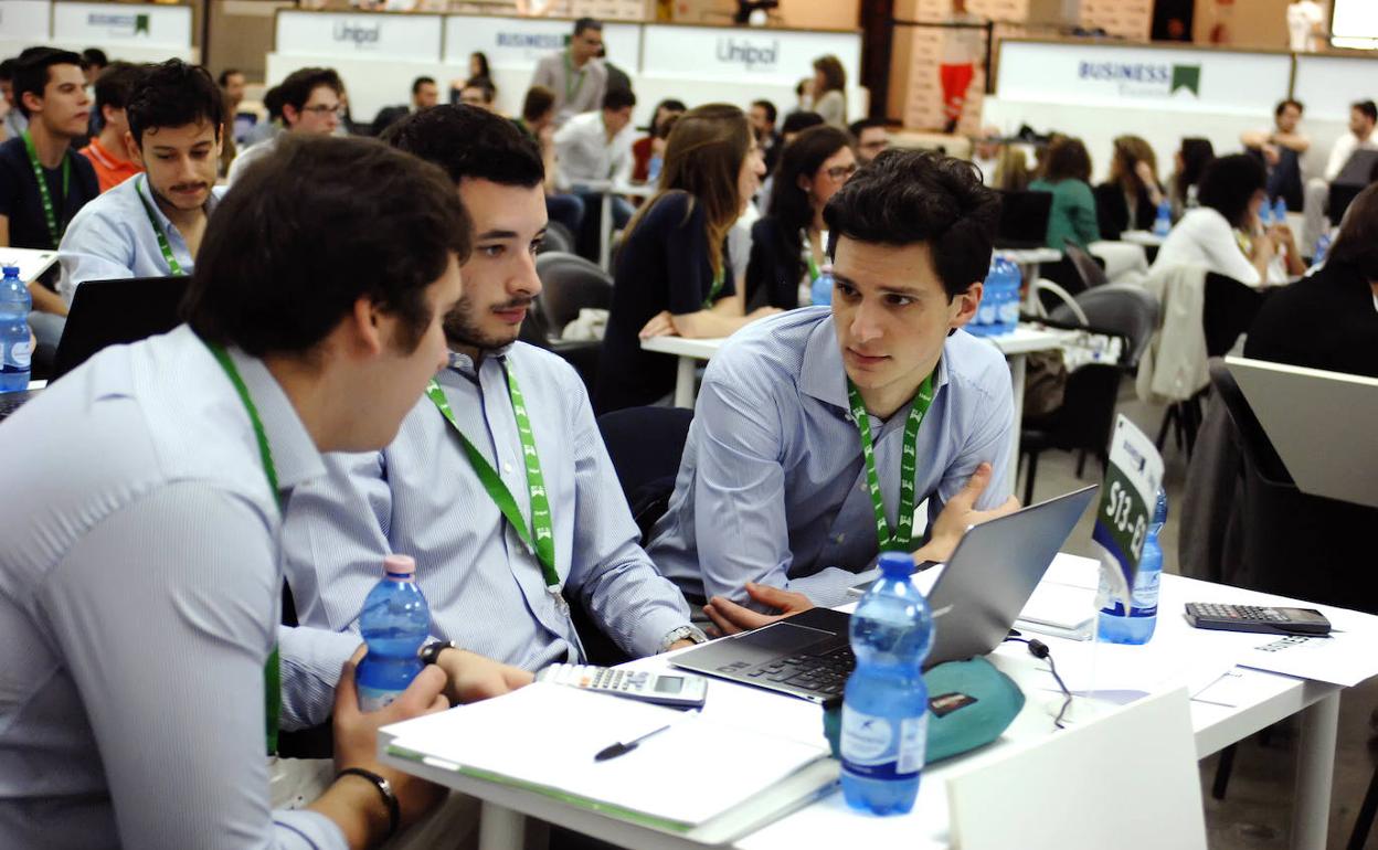 Imagen de la última edición de Business Talent en Italia.