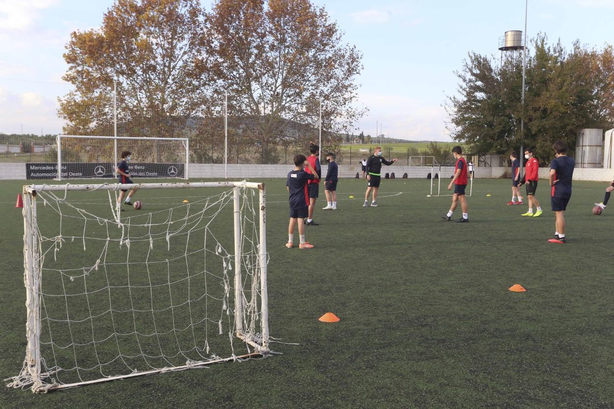 Entrenamiento de ayer. 