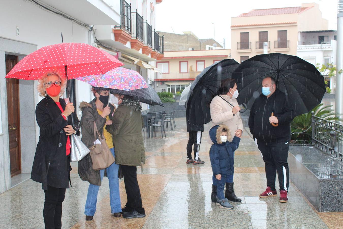 La lluvia no consiguió ahuyentar a todo el mundo