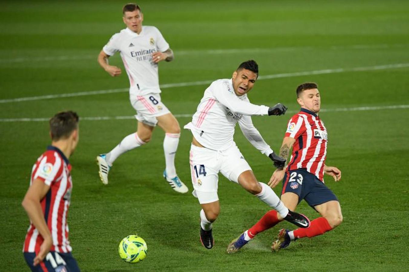 Fotos: Las mejores imágenes del Real Madrid-Atlético de Madrid