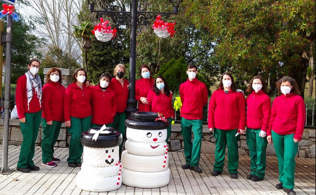 Alumnos del programa colaborativo rural