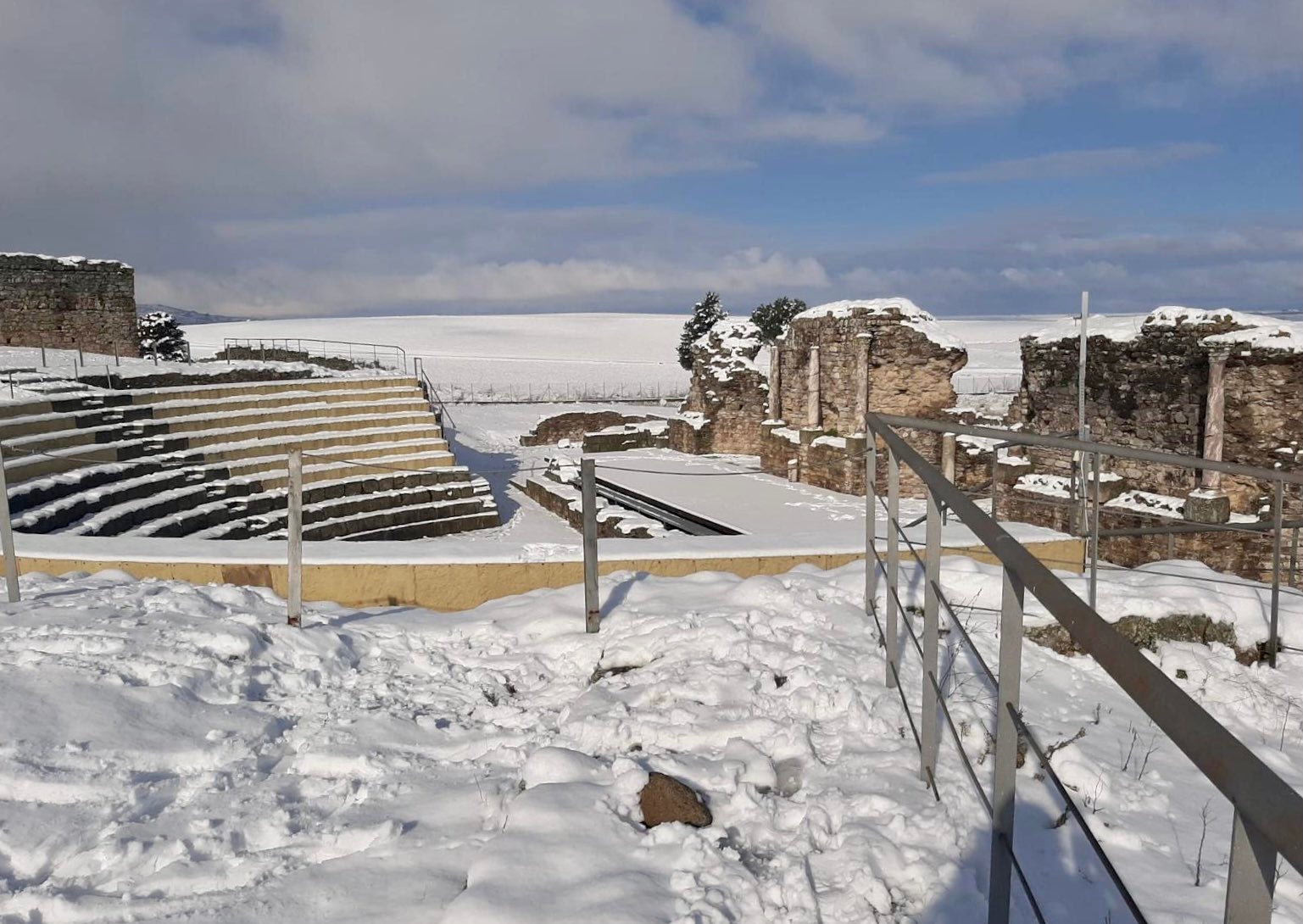 Fotos: Las mejores imágenes de la nieve en la región este domingo