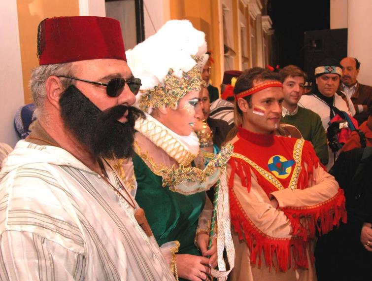 Antonio Ferrera en el pregón del carnaval del 2004 