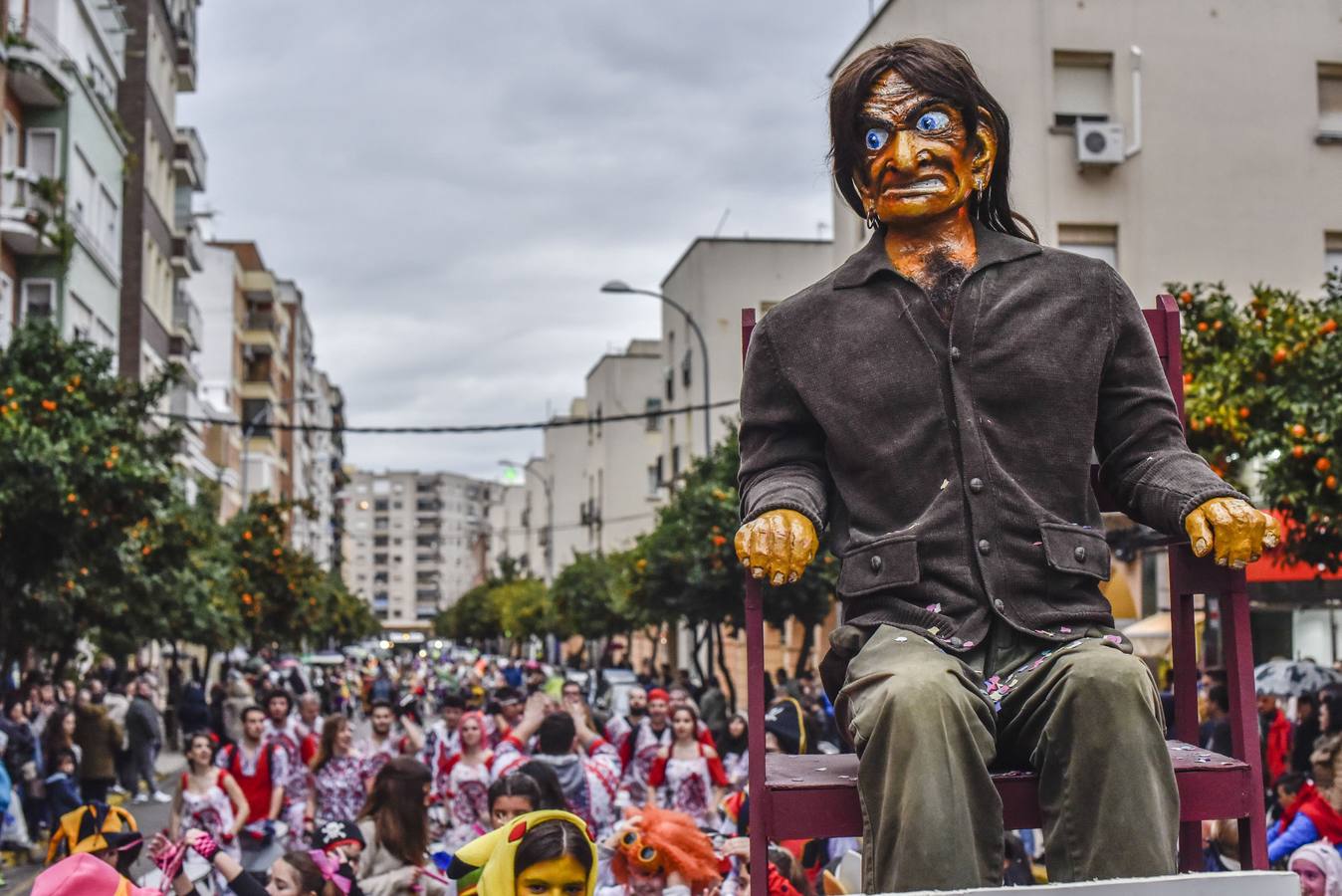 Traslado del Marimanta por la Avenida Santa Marina, 2017