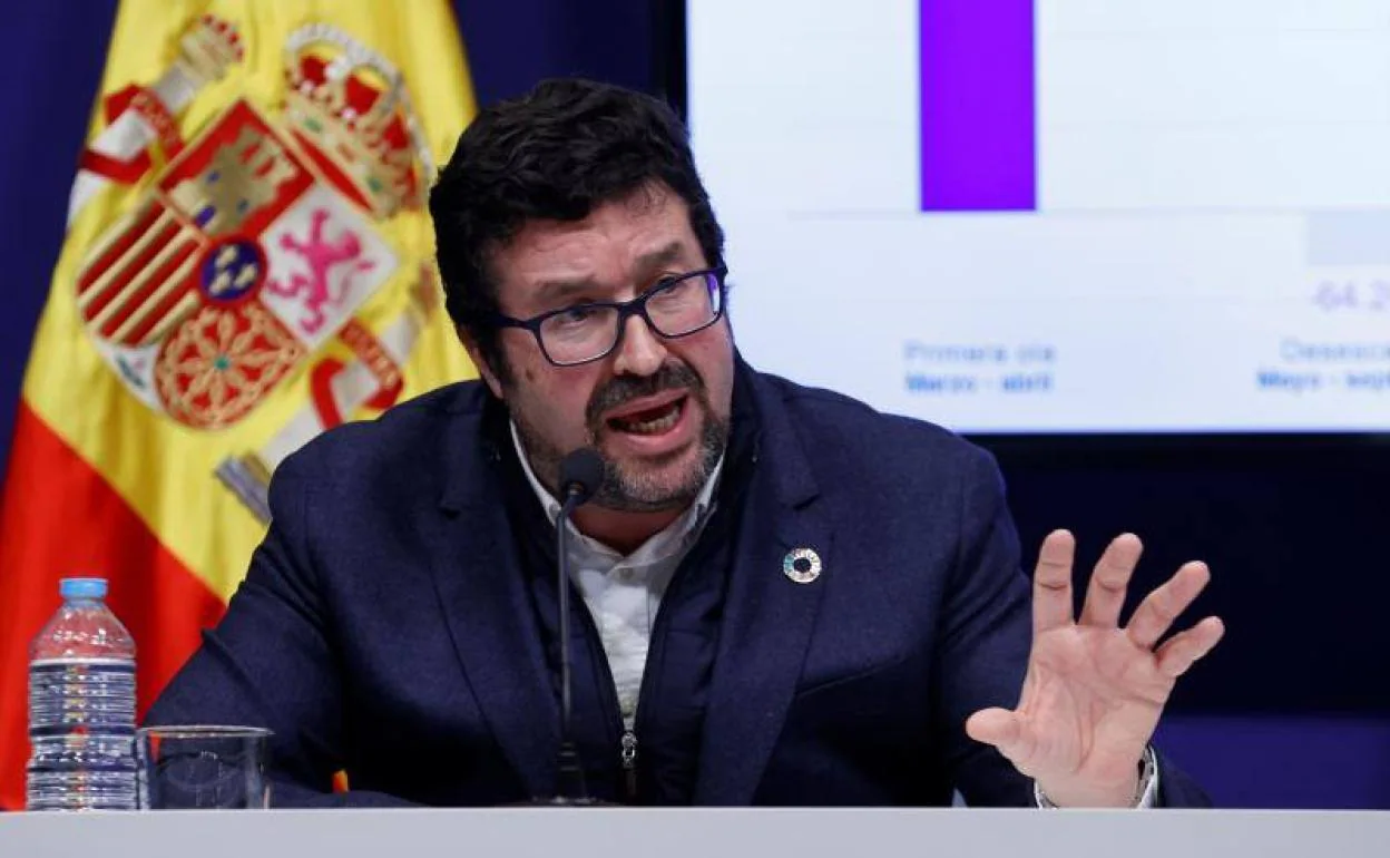 El secretario de Estado de Empleo y Economía Social, Joaquín Pérez Rey. 