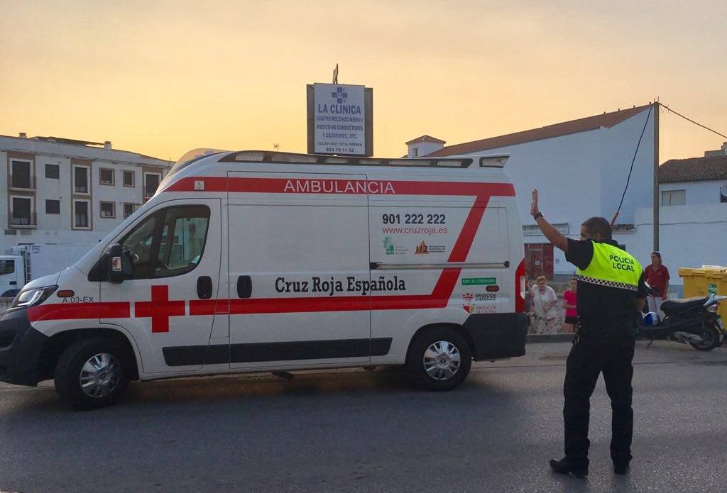 Ambulancia de Cruz Roja