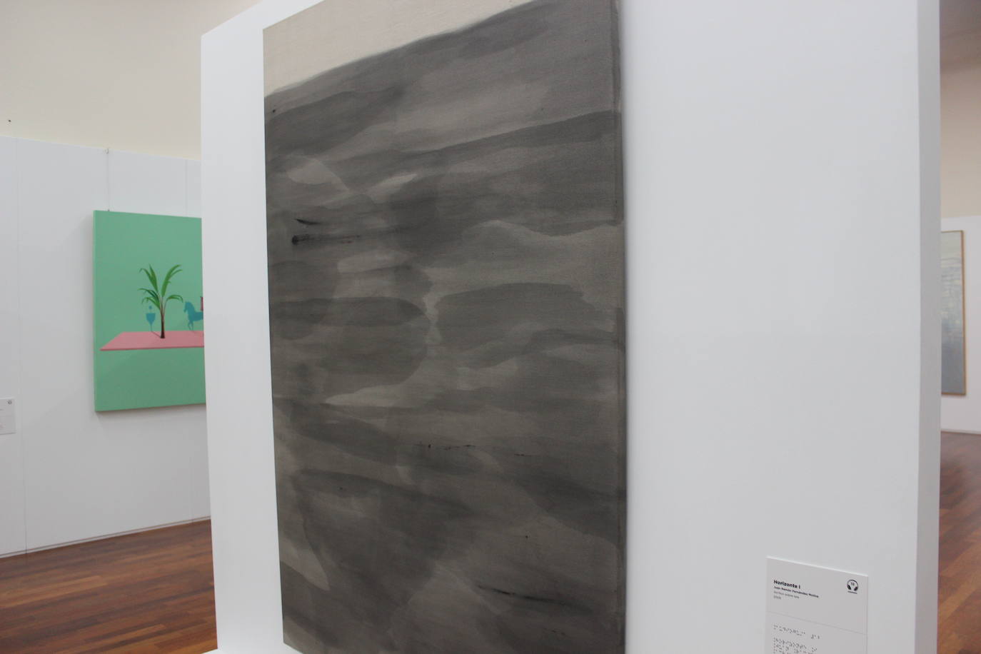 Obras recogidas en el interior del Museo de Arte Contemporáneo de Fregenal