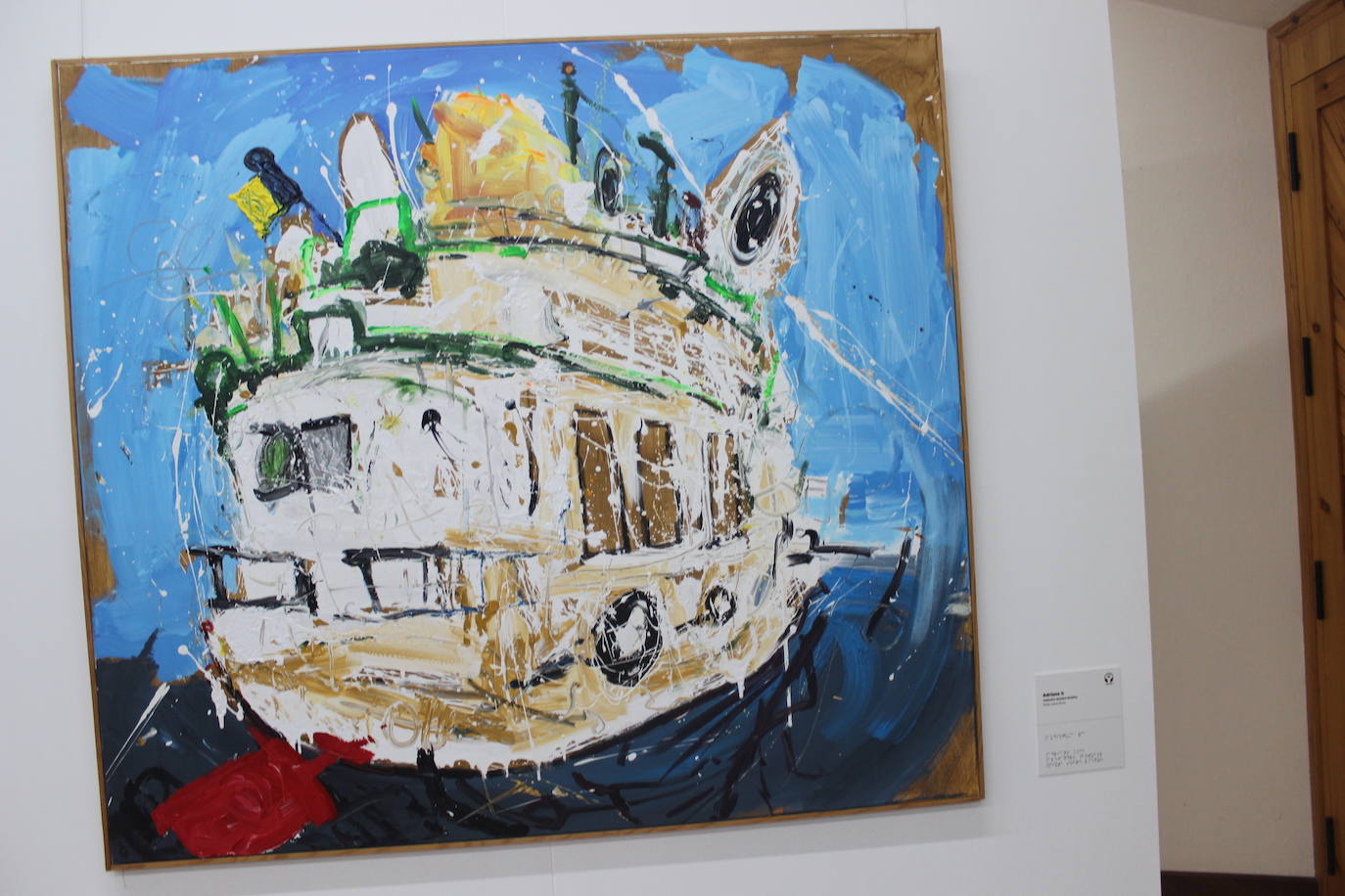 Obras recogidas en el interior del Museo de Arte Contemporáneo de Fregenal