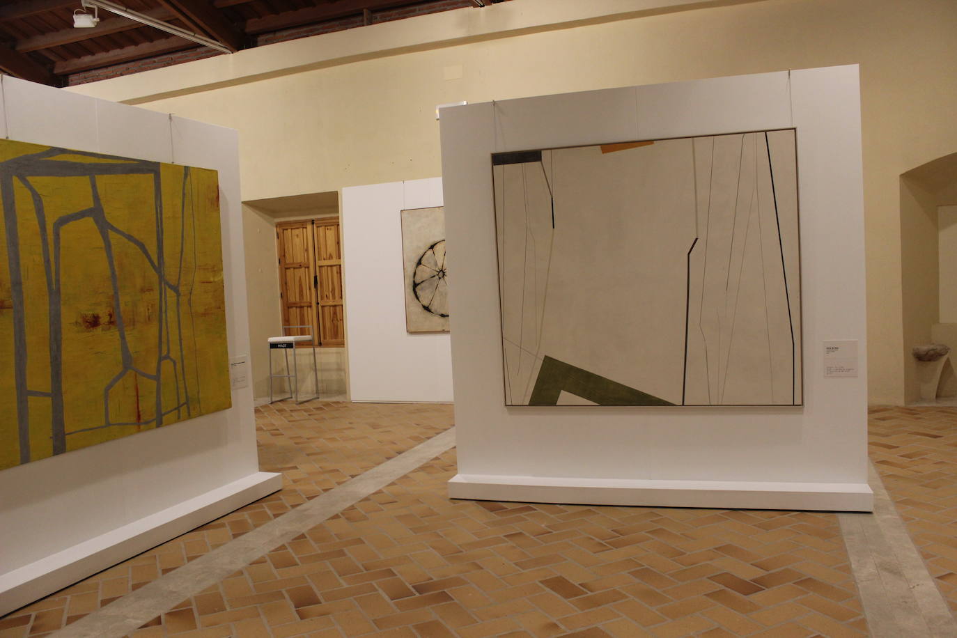 Obras recogidas en el interior del Museo de Arte Contemporáneo de Fregenal