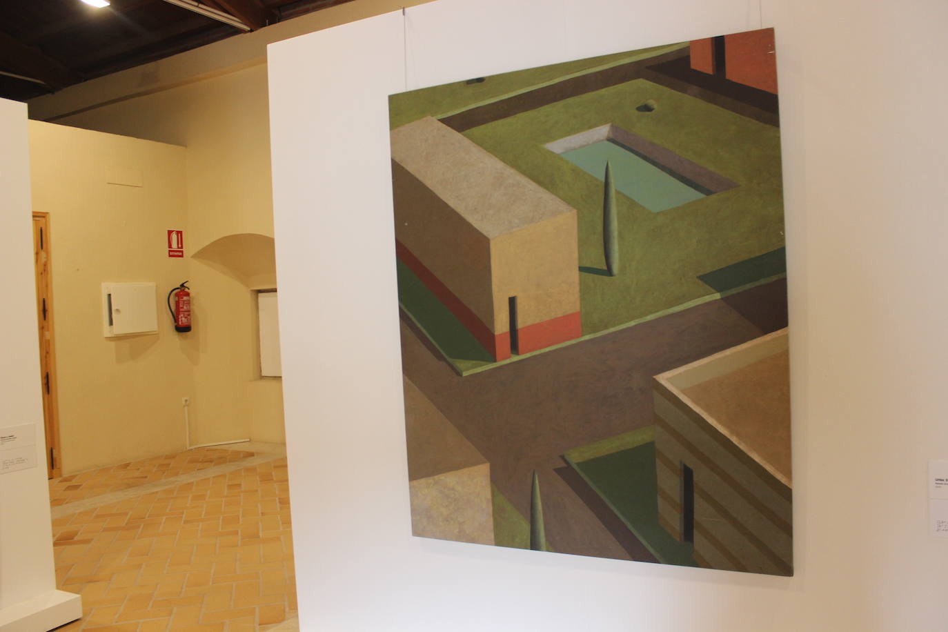 Obras recogidas en el interior del Museo de Arte Contemporáneo de Fregenal