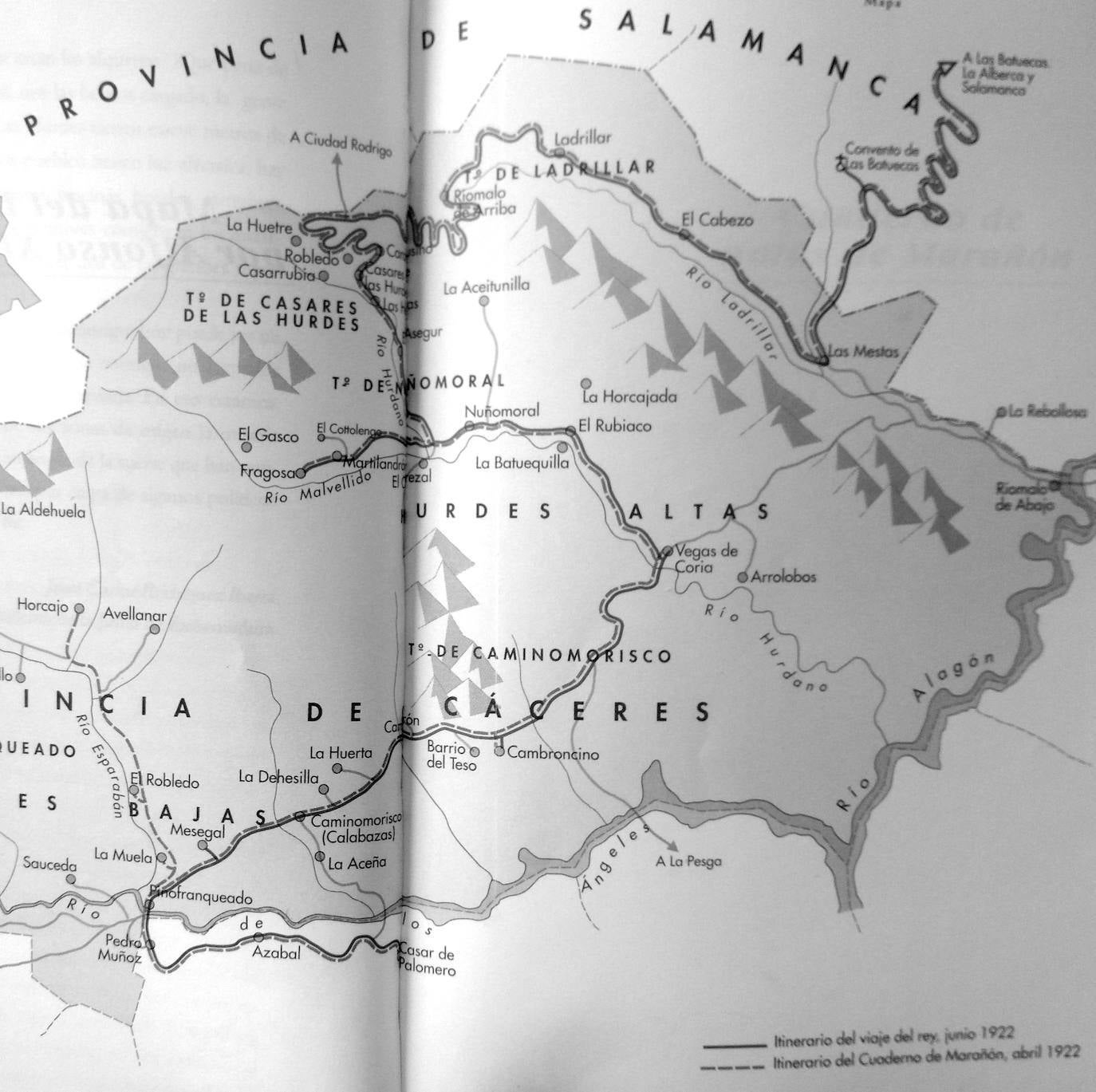 Fotos: Desde la Moto de Papel | El rey que posó desnudo en Extremadura