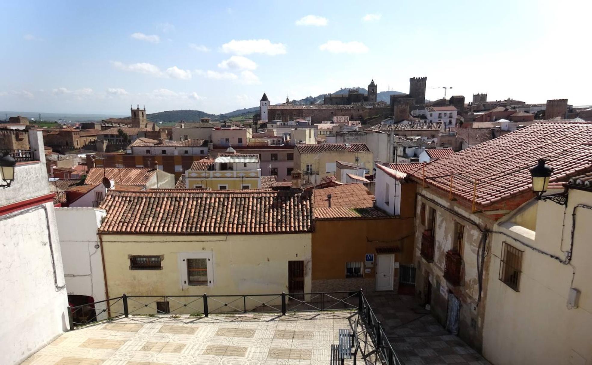 Panorámica desde una vivienda de la calle. 