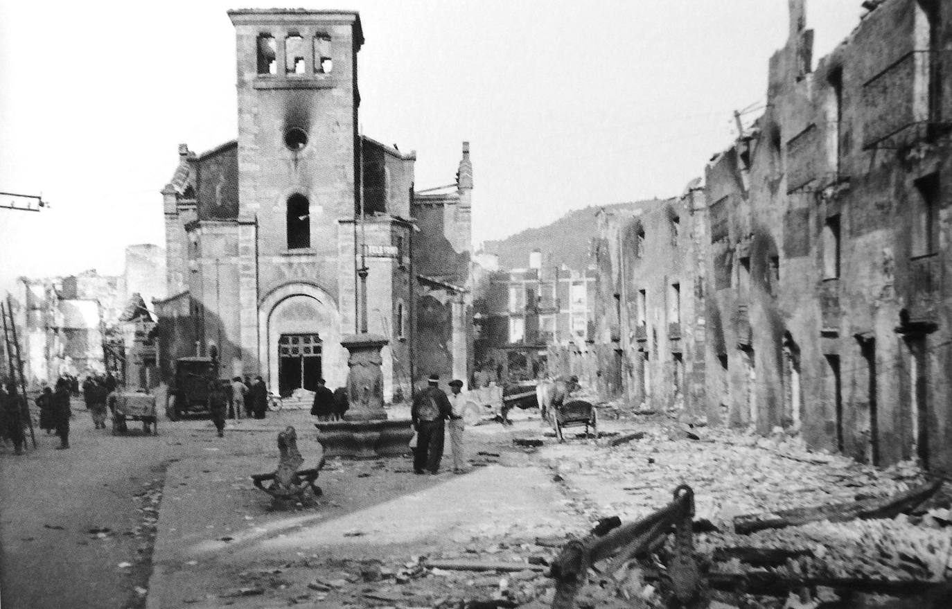 Guernica. Vizcaya, 8 de mayo de 1937.