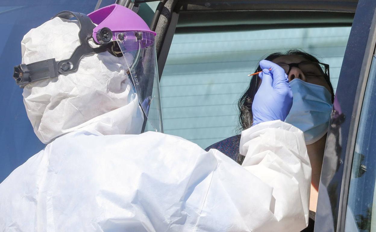 Cribado de coronavirus. 