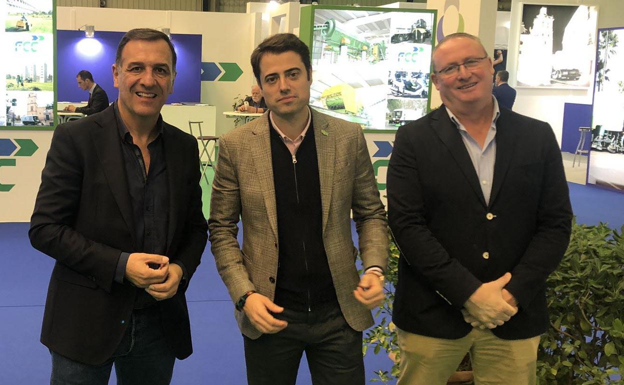 Juan Antonio Morales, Alejandro Vélez y Antonio Pozo Pitel.