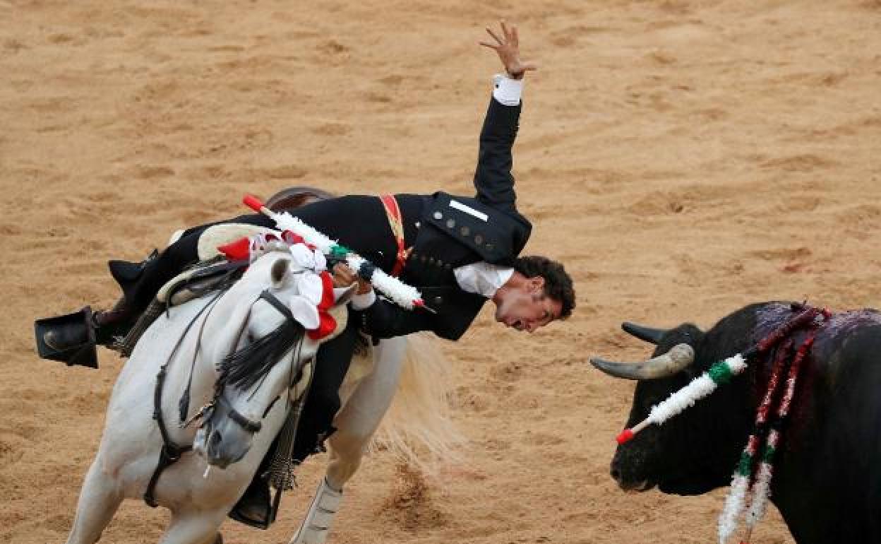 El festejo de rejones de Barcarrota suspendido por la lluvia se celebrará el 24 de abril