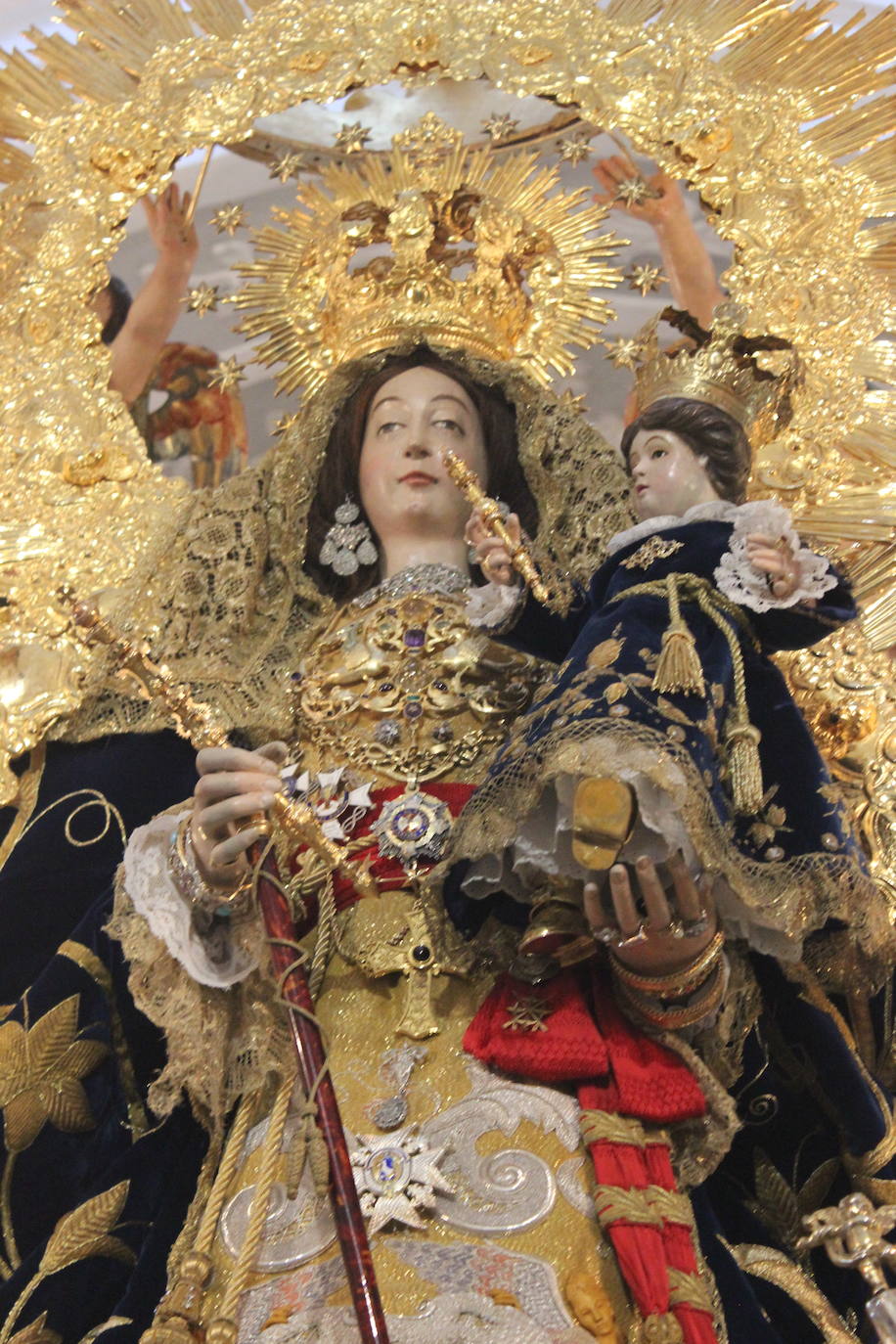 Virgen de los Remedios en su Santuario