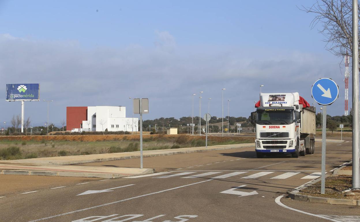 Parque empresarial ExpacioMérida, situado al sur de la capital autonómica. 