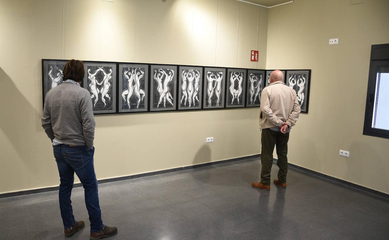 Obras de Vicente Manzano que se mostraran de forma permanente en la sala de exposiciones.