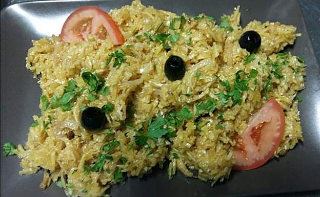 Bacalao dorado de El Chozo Extremeño.