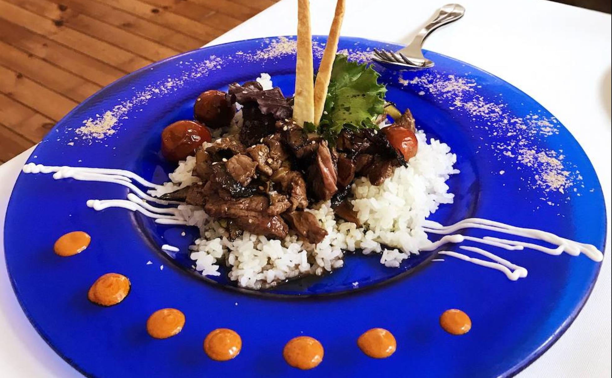 Madruelo: «Un arroz frito con retinto»