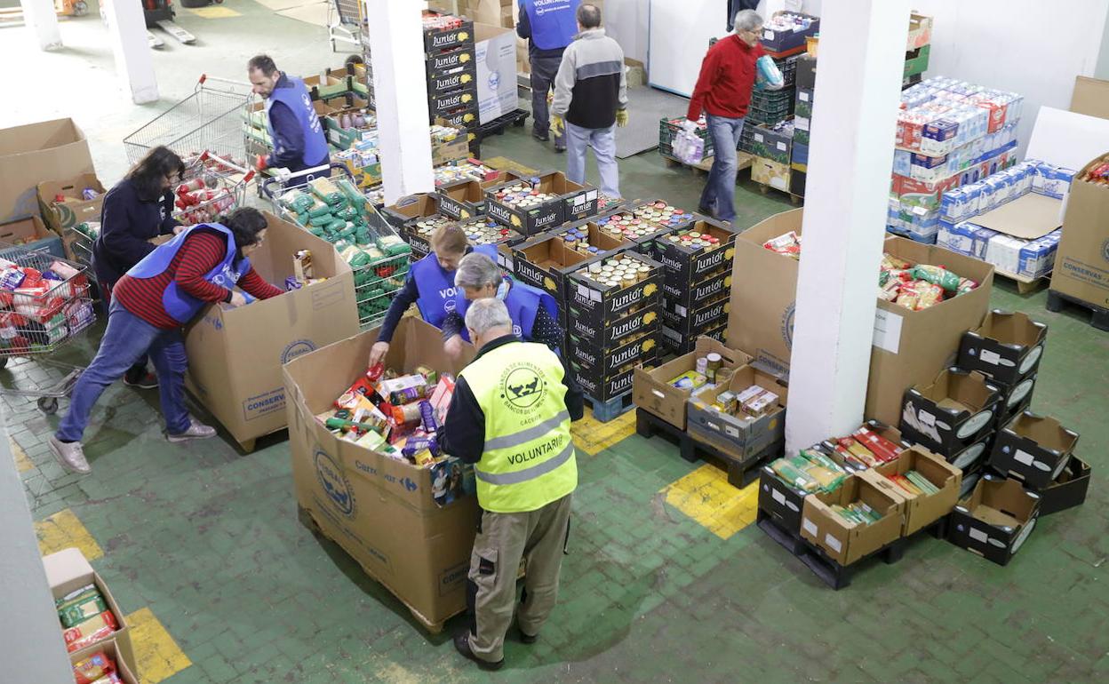 Imagen de archivo del Banco de Alimento de Cáceres.