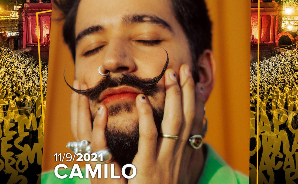 Camilo estará en Stone&Music Festival de Mérida en su primera gira por España