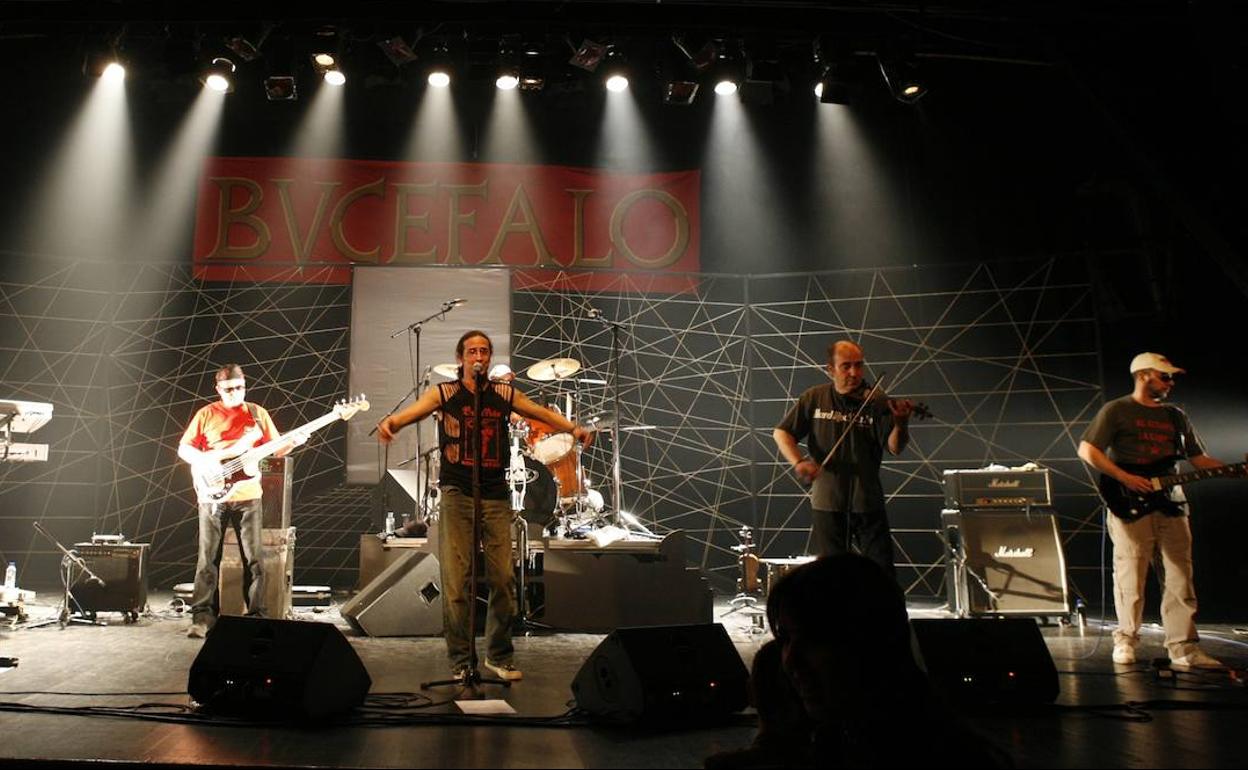 Imagen de archivo de un concierto de Bucéfalo. 