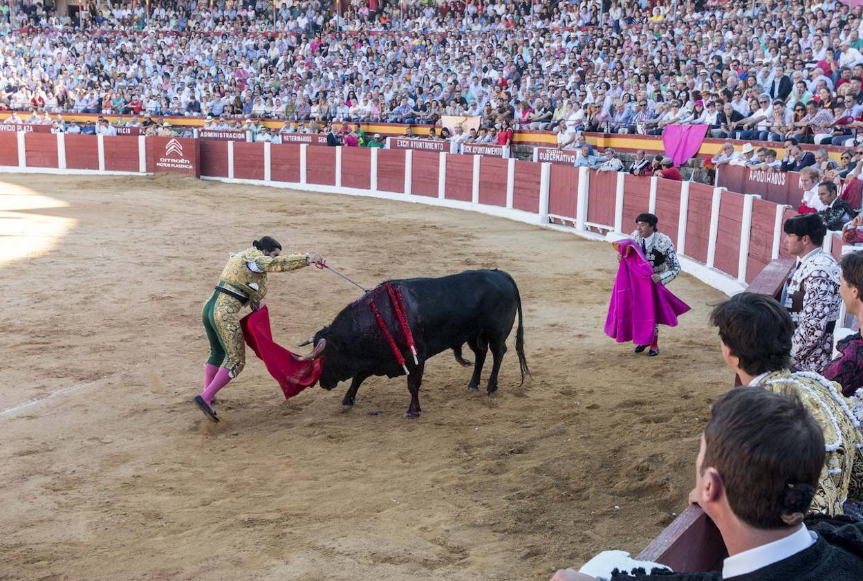 Morante de la Puebla en la Feria de junio de 2018.