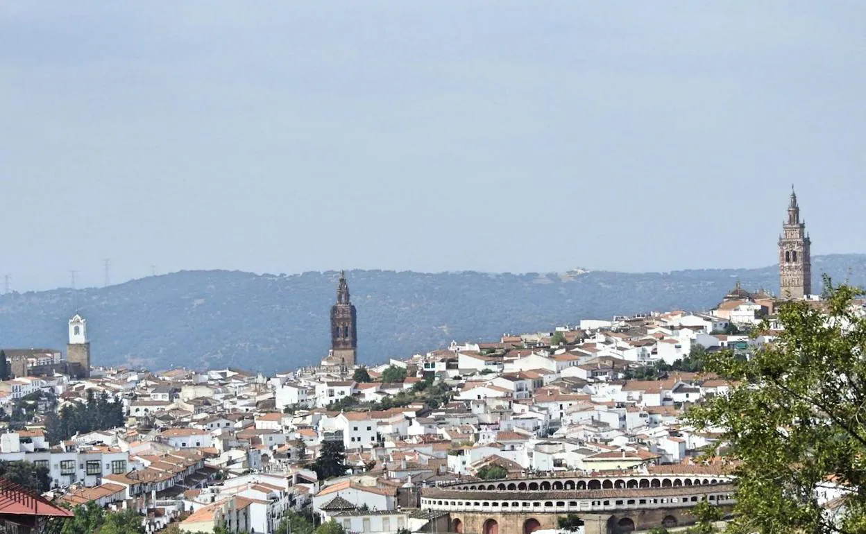 Panorámica de Jerez de los Caballeros. 