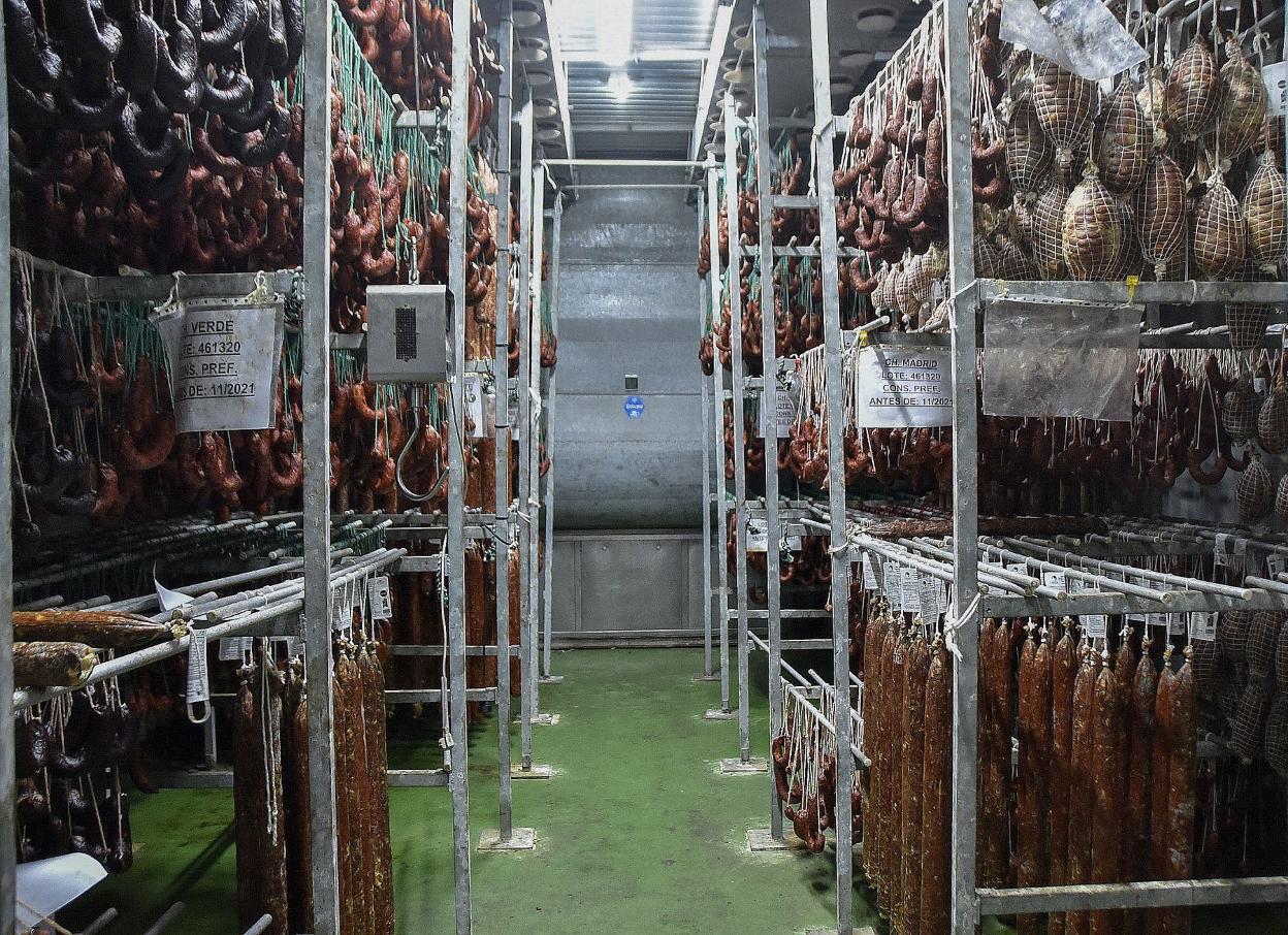 Embutidos extremeños. 