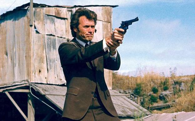 Clint Eastwood en 'Harry el Sucio''.