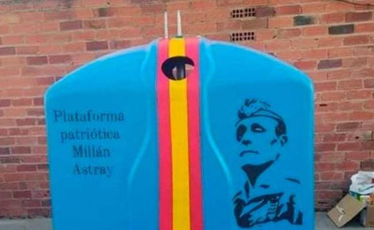 El PSOE exige la retirada de un contenedor en Talavera la Real por incumplir la Ley de Memoria Histórica