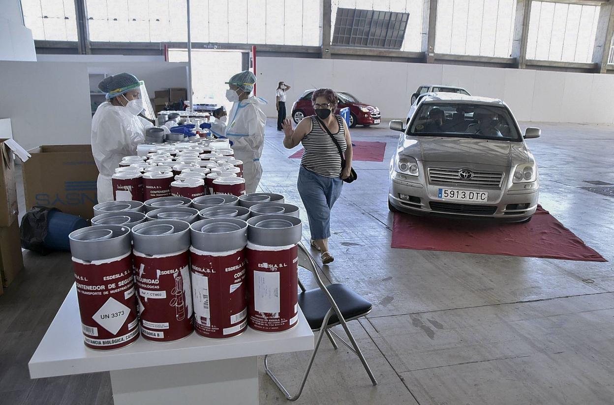 Imagen del cribado que se realiza en Ifeba. 