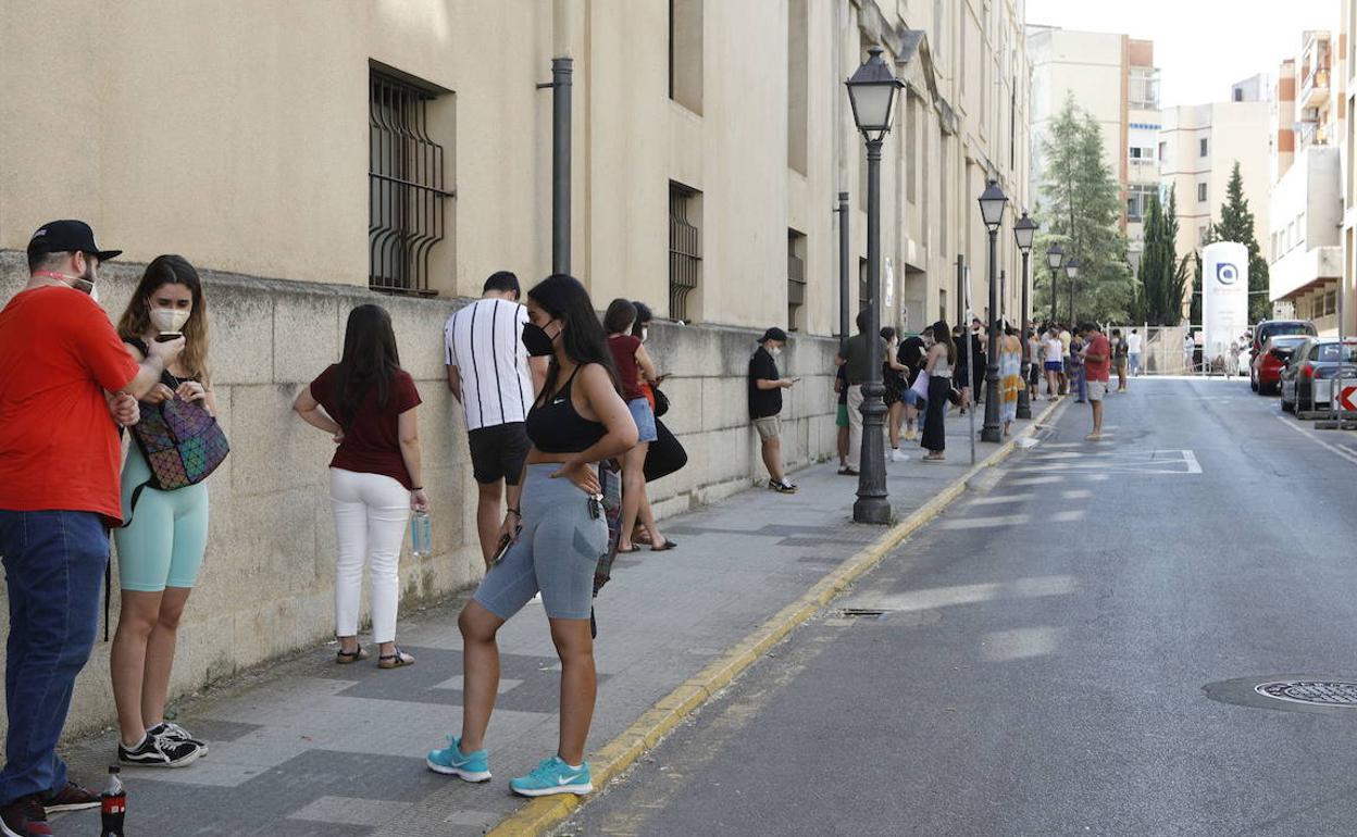 Ayer se registró una alta participación en el cribado masivo del PAC Virgen de la Montaña. 