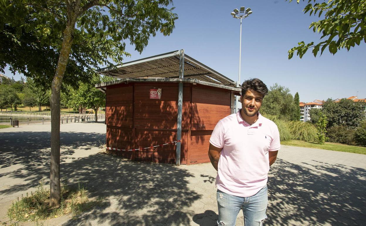 Javier Sánchez Zango es uno de los empresarios interesados en activar el quiosco del Rodeo. 