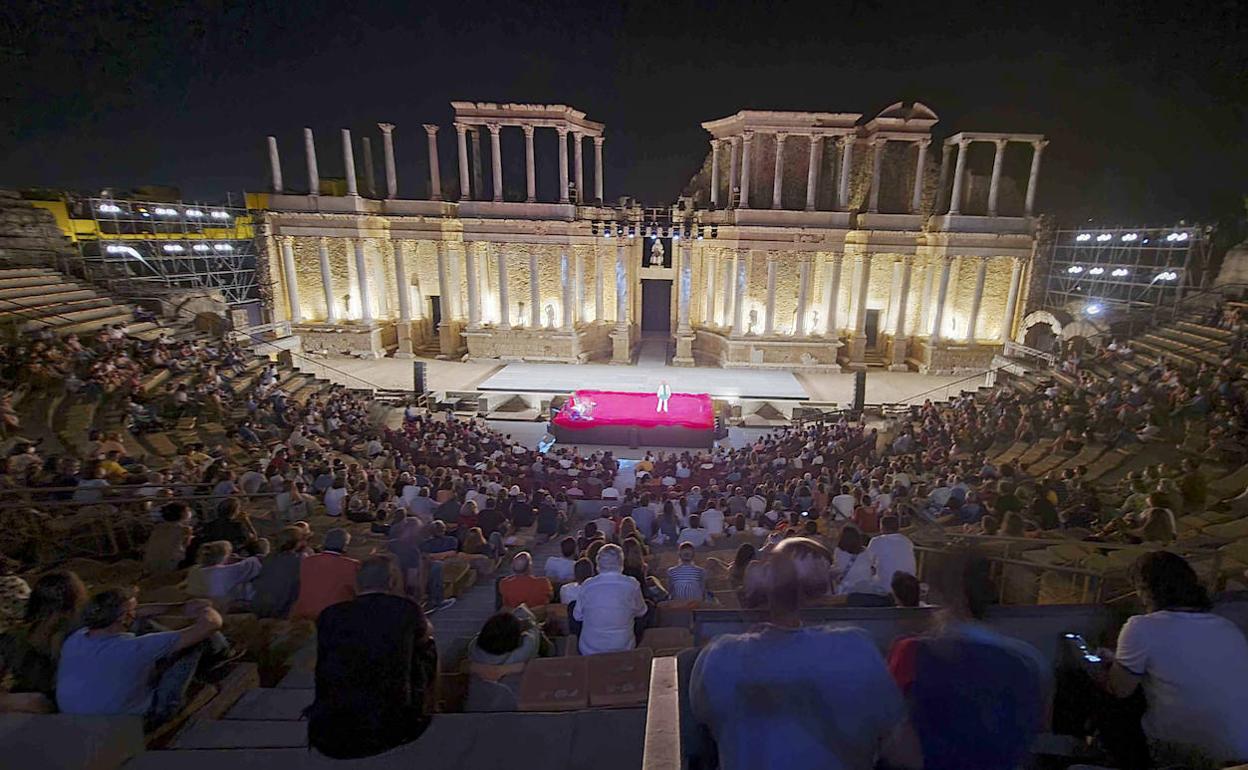 Representación del Festival de Mérida. 