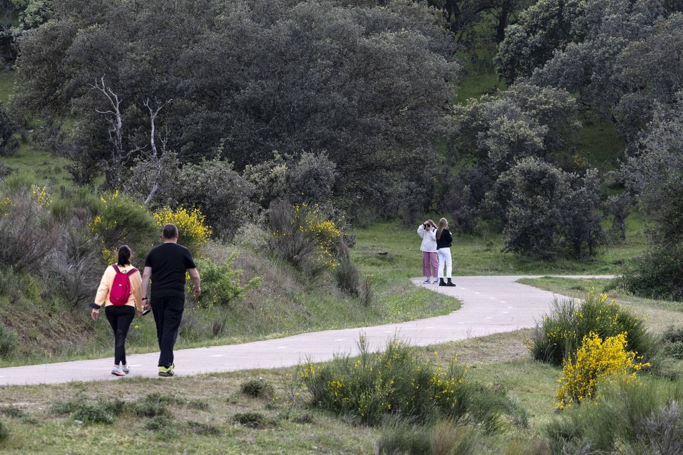 La presa de Plasencia es un micromundo que reúne a diario a gente que está allí por diferentes motivos. 