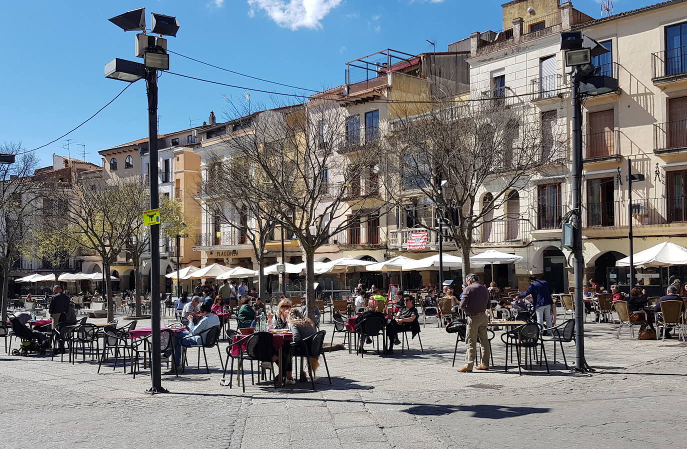 Plaza Mayor de Plasencia. 