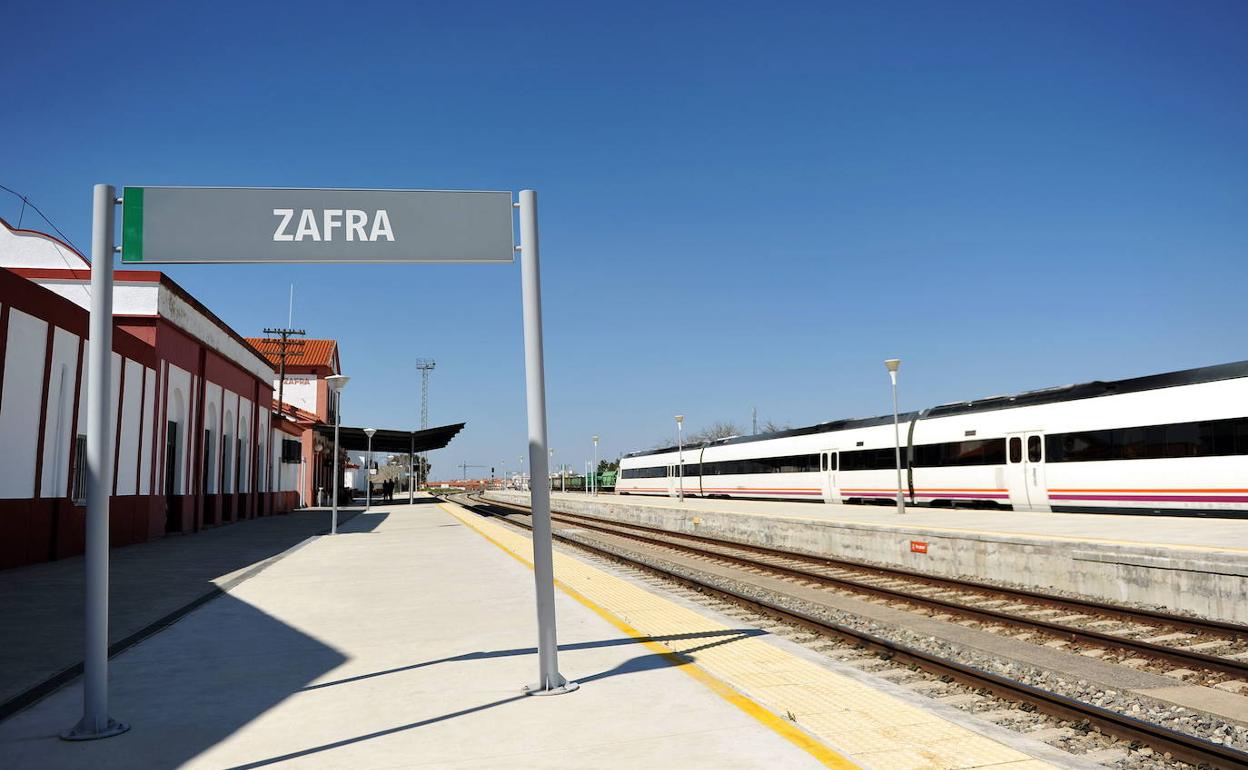 Imagen de archivo de la estación de Zafra.